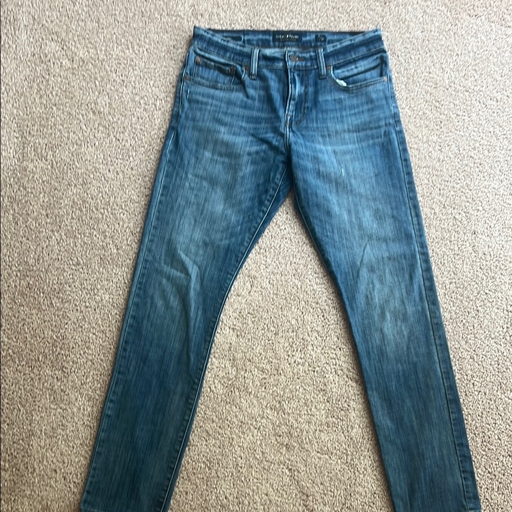 LUCKY BRAND Blue Slim Jeans with Sleek Design